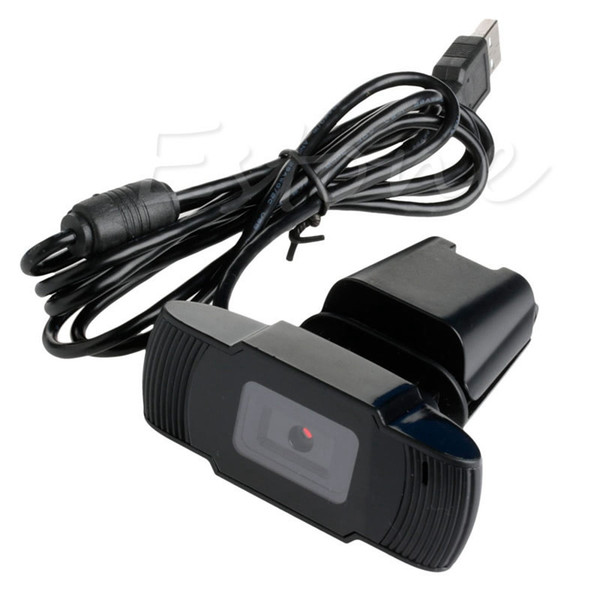 TOP SALE! 12 Megapixels USB 2.0 Webcam HD Camera with Microphone for Computer Laptop PC Black Color