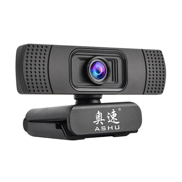 ASHU Webcam 1080P USB 2.0 Web Digital Camera with Microphone Clip-on Full HD 1920x1080P 2.0 Megapixel CMOS Camera Web Cam