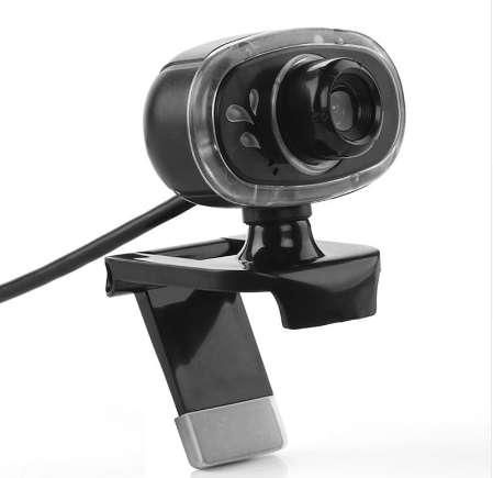 NEW 360 Degree Rotation USB Webcam 12M Pixel HD Web Camera Clip-on Sound Absorbing with Microphone MIC For Android TV PC Computer