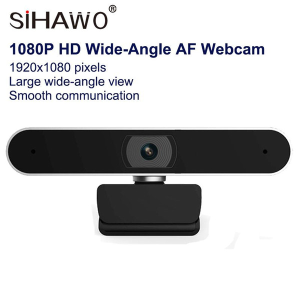 HD1080P AF Webcam Wide-Angle Autofocus Camera 1920x1080 Pixels Online Education Conference/Teaching Live Camera Face Recognition