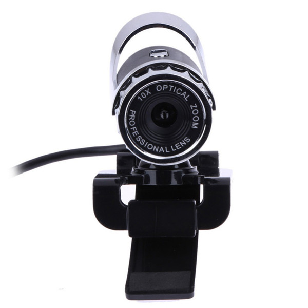 WEB Webcam USB High Definition Camera Web Cam 360 Degree MIC Clip-on for Skype Computer PC Laptop Camera