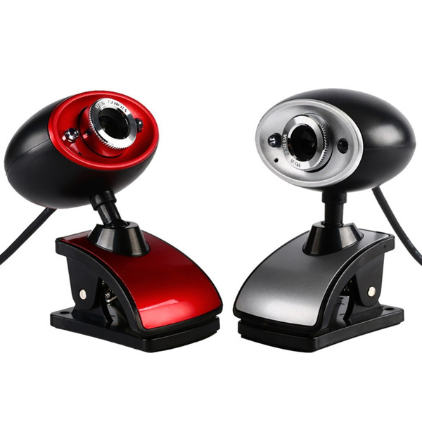 Hot Black/Red High Definition HD USB 16MP Digital Webcam Web Camera with MIC Built-in Microphone for PC Computer Laptop Tablet