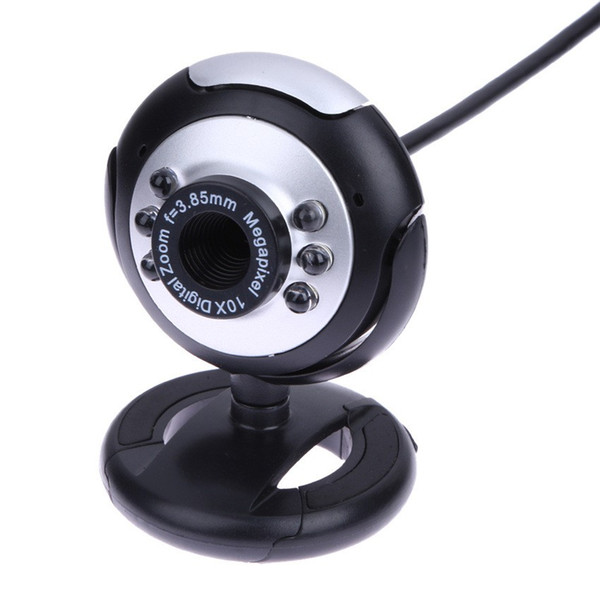 Usb video computer camera night vision free drive clip camera computer camera