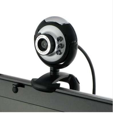 Hot 6 LED USB 2.0 webcam 12 Megapixel Web Cam Digital Video Webcamera with Mic Night Vision for Desktop PC