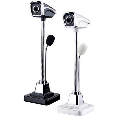 New Design 360 Degree USB 2.0 HD CMOS Webcam Camera Metal Web Cam & MIC for Computer PC Laptop