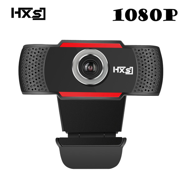 HXSJ USB Web Camera 1080P HD 2MP Computer Camera Webcams Built-In Sound-absorbing Microphone 1920 *1080 Dynamic Resolution