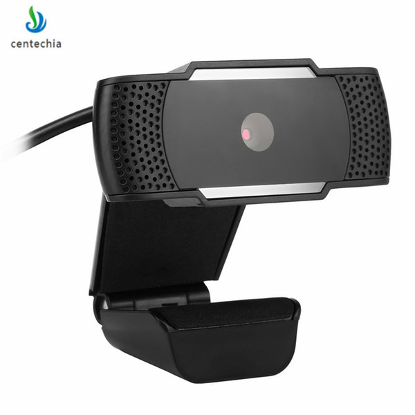 Centechia Web Cam 12.0MP High Definition Web Camera 360 Degree Rotatable with MIC Clip-on USB Webcam for Skype Computer Laptop