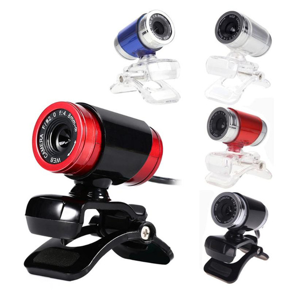 Webcam USB 12 Megapixel High Definition Camera Web Cam 360 Degree MIC Clip-on For Skype Computer Desktop High Quality Camera