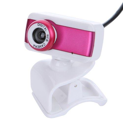 PROMOTION! USB 2.0 HD Webcam Camera 1080P With Microphone for Computer Desktop PC Laptop Rose