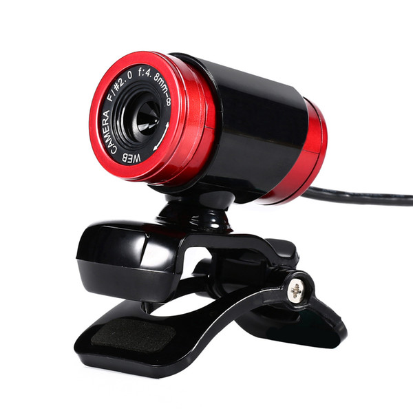 New 360 Degree Rotatable Webcam USB 12 Megapixel High Definition Camera Web Cam Clip-on For Skype Computer Laptop