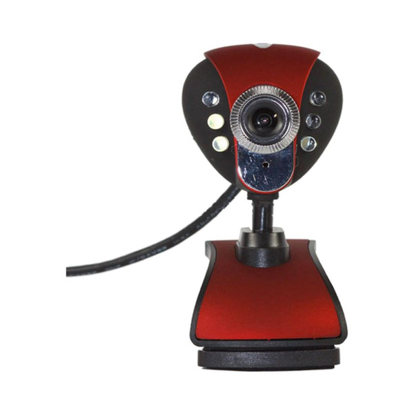 USB2.0 high-definition digital camera With six light night light Built-in high-sensitivity microphone 360 degree rotation