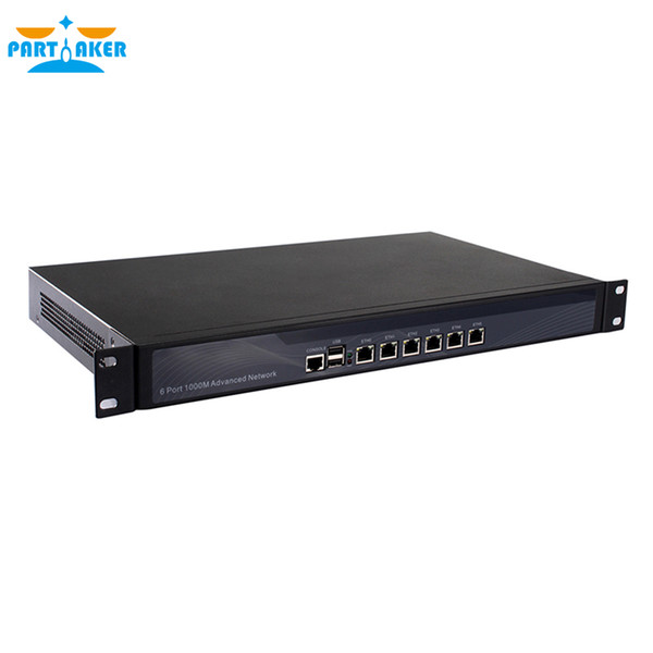 Partaker R11 Intel i5 3317u 6 LAN 1U Firewall Pfsense VPN Barebone 2G RAM 8G SSD