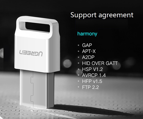 UGreen USB interface Bluetooth 4.0 Adapter Computer Notebook Desktop Receiver APTX Audio Transmitter