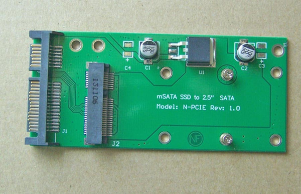 SSD Card Adapter | Mini PCIe PCI-e mSATA 3x7cm SSD to 2.5