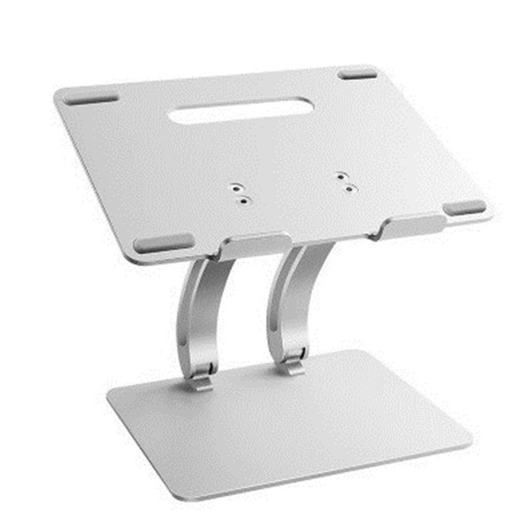 Foldable Notebook Stand Cooling Stand Desktop Lift Simple Folding Aluminum Adjustable Angle / Height Laptop Stand for Universal