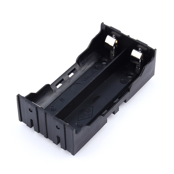 Plastic DIY Lithium Battery Box Battery Holder with Pin Suitable for 2 * 18650 (3.7V-7.4V) Lithium Battery Case High Quality Hot