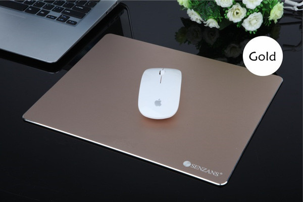 Fashion Metal mouse pad S/M/L Luxury Simple Slim Aluminum computer mouse pads Frosted Matte