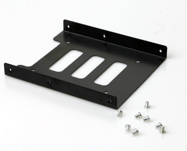 2.5 Inch SSD HDD To 3.5 Inch Metal Mounting Adapter Bracket Dock 8 Screws Hard Drive Holder For PC Hard Drive Enclosure