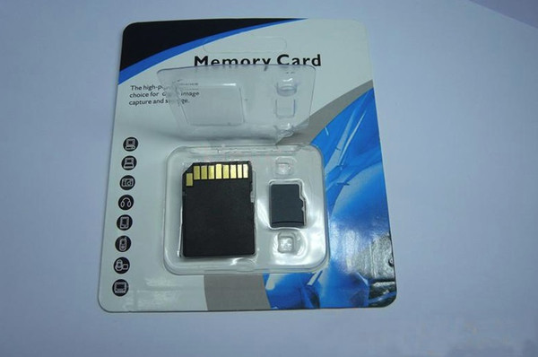 Fast logistics Free shipping 4GB Micro SD Card TF Memory Card Class 10 Full 4GB Flash Micro SD HC Cards Adapter Retail Packet MQ100