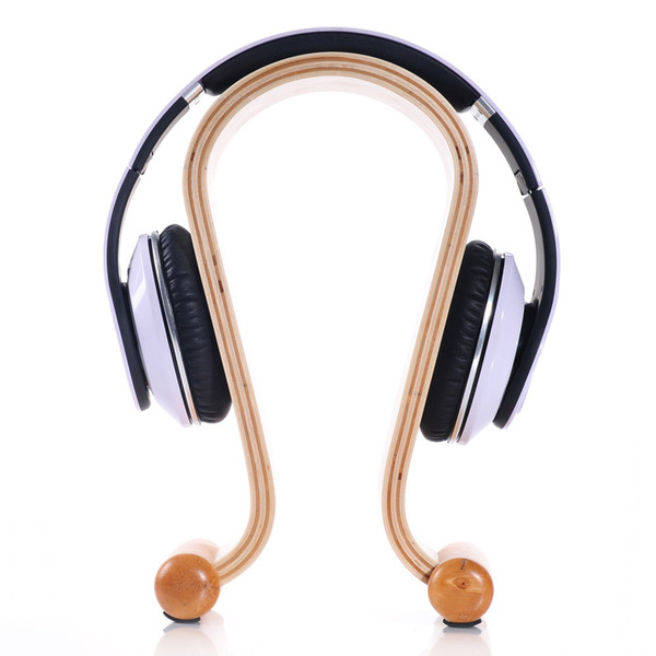 Original Samdi Wood Birch Headphone Stand Hanger Holder for Earphone Fashion Decorations for wearing Headset