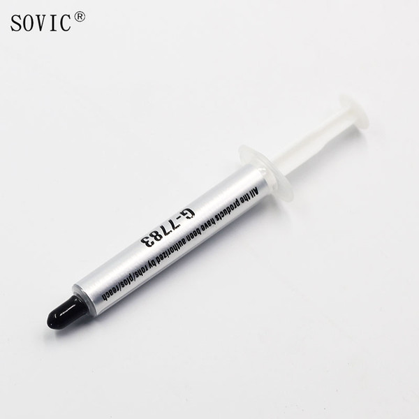 3g Gray Nano G-7783 Containing Silver Thermal Conductivity Grease Paste Silicone Heat Sink Compound 6W/M-K For CPU