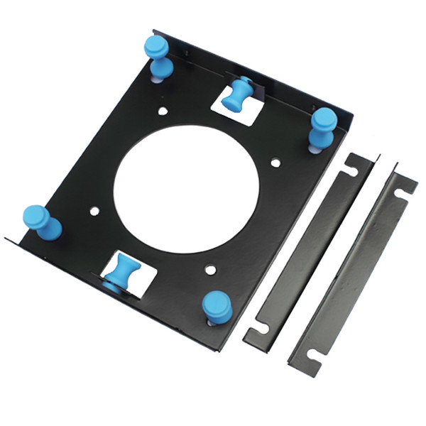 Black 3.5 SATA hard disk 5.25 Bay hard disk shock absorber bracket converter installation kit w/w equipped