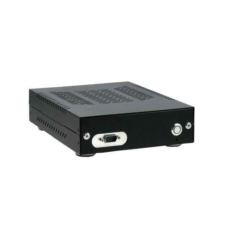 Aluminum Fanless Low Cost Industrial Chassis ,Mini Itx Case,CarPC Enclouser with 1 com port