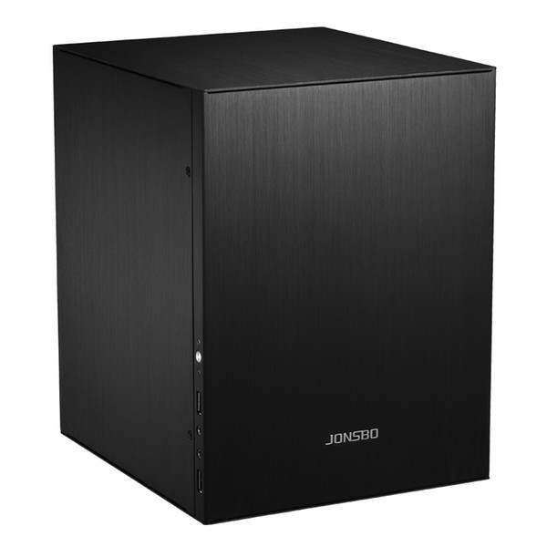 Computer case black JONSBO C2 aluminum ITX chassis Support ITX motherboard section MATX motherboard USB3.0