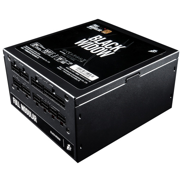 1STPLAYER Black Widow 700W Active PFC High Performance ATX Full Modular 80Plus Bronze Certified Power Supply Dual CPU