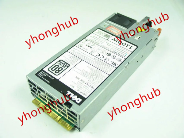 For PowerEdge R720 Server - Power Supply 1100W PSU For Poweredge R720 R620 L1100E-S0, PS-2112-4D1-LF, 0NTCWP