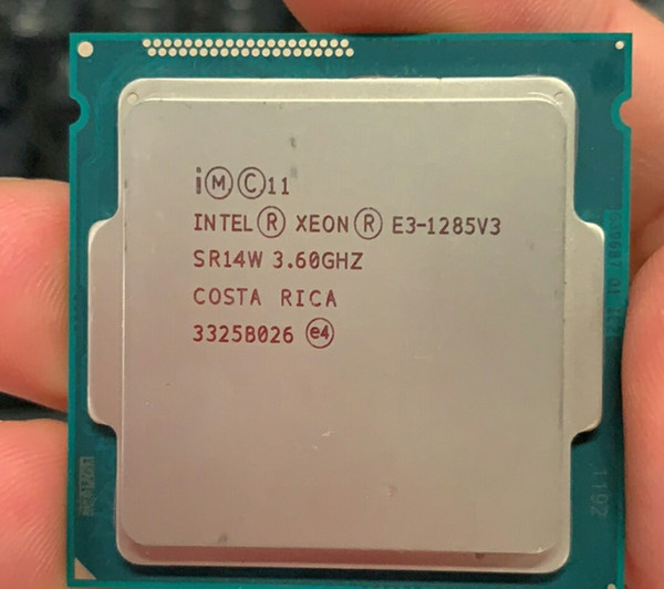 Inter Xeon Processor E3-1285 V3 4 cores with 8 thread 3.60 GHz-4.00 GHz LGA1150