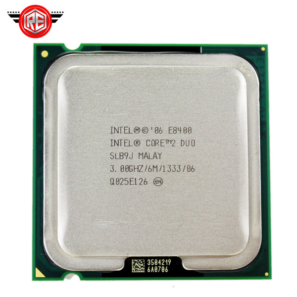 Intel Core 2 Duo E8400 Processor Dual-Core 3.0Ghz FSB 1333MHz Socket 775 CPU SLB9J