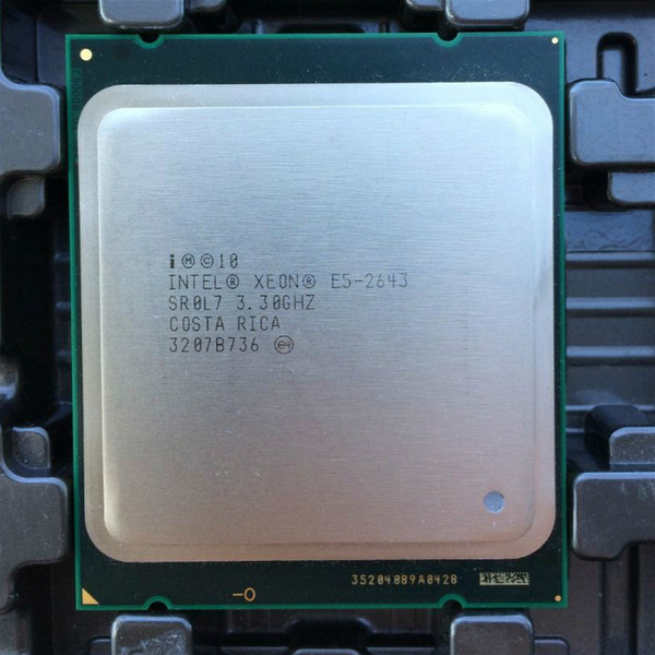 Intel Xeon E5 2643 SR0L7 3.30Ghz CPU LGA 2011 Quad Core Processor