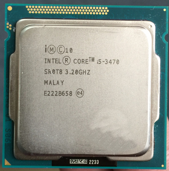 Original i5-3470 desktop cpu quad-core Intel Core i5 3470 Processor 6M up to 3.60GHz 1600 MHz LGA 1155 quad-CORE