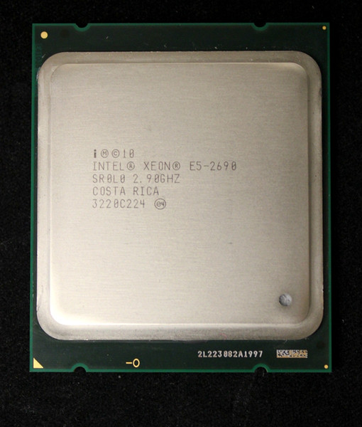 intel Xeon E5 2690 Processor 2.9GHz 20M Cache LGA 2011 SROLO C2 E5-2680 CPU 100% normal work