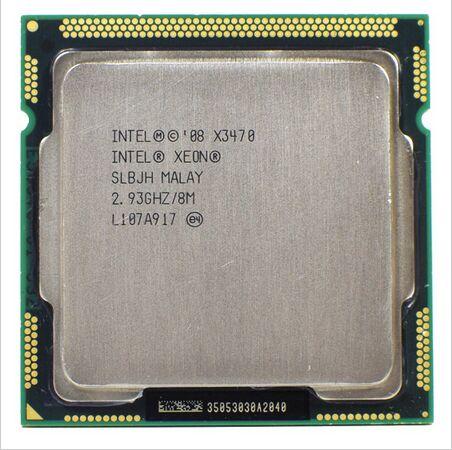 X3470 Original for Intel Xeon X3470 Quad Core 2.93GHz SLBJH LGA1156 8M Cache 95W CPU