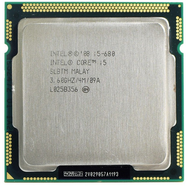 Intel Core i5 680 SLBTM Desktop CPU Processor LGA1156 3.60GHz 4MB 2.5 GT/s