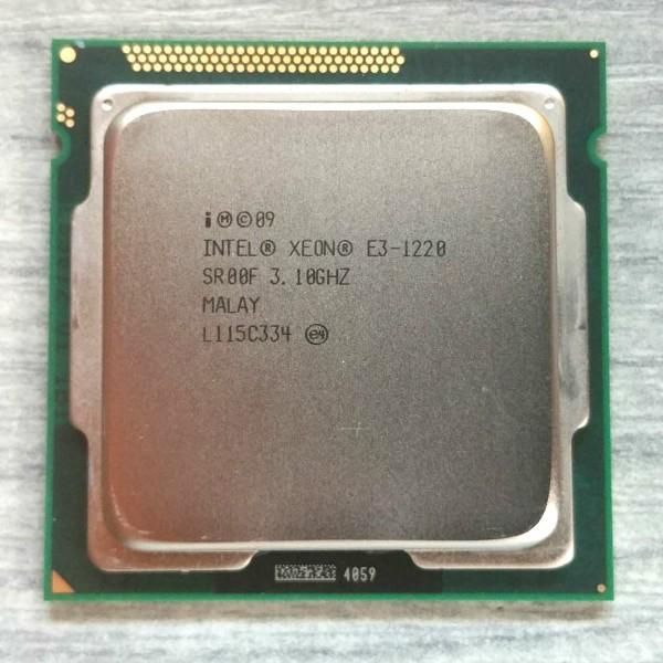 Intel Xeon E3 1220 3.1GHz 5 GT/s Quad-Core CPU Processor SR00F LGA1155