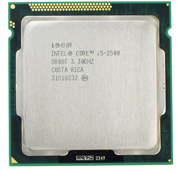 Intel i5 2500 Processor 3.3GHz 6MB L3 Cache Quad-Core TDP:95W LGA1155 Desktop CPU