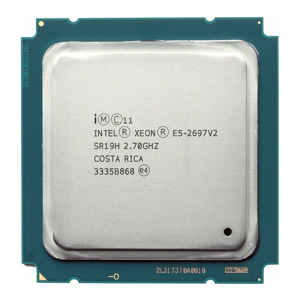 Intel xeon e5 2697 v2 2.7GHz 30M QPI 8GT/s LGA 2011 SR19H C2 E5-2697 v2 CPU Processor 100% normal work