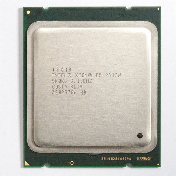 intel Xeon E5 2687W 3.10GHz 8-Core LGA 2011 server processor CPU