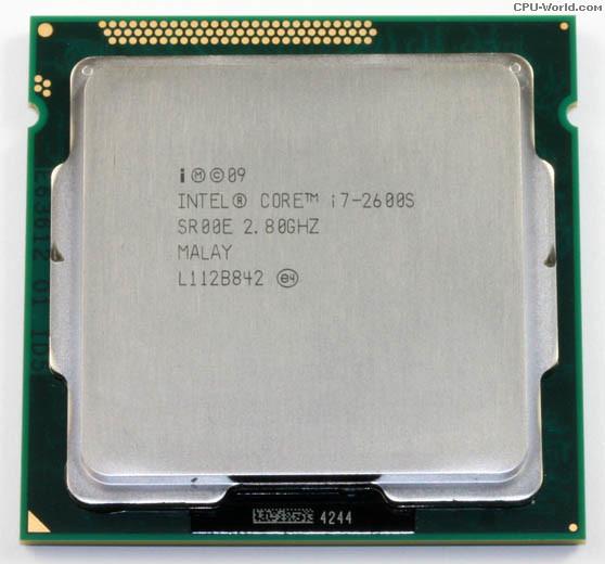 Intel Core i7 2600s 2.8GHz Quad Core Processor 8MB 65w LGA 1155 i7-2600s cpu