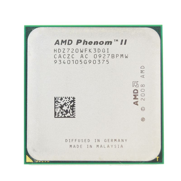 AMD Phenom II X3 720 Processor Triple-Core 2.8GHz Socket AM3 938-pin 95W Desktop CPU