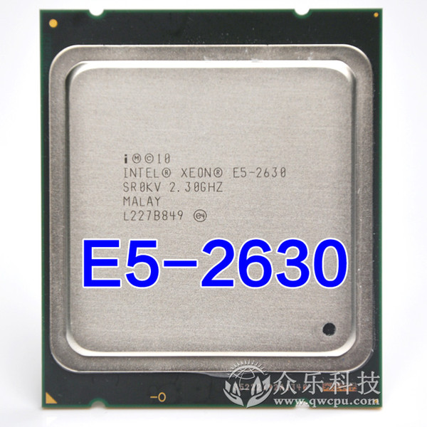 intel xeon e5 2630 SR0KV 2.3GHZ 7.2GT/s 15MB SIX CORE LGA2011 E5-2630 Processore CPU