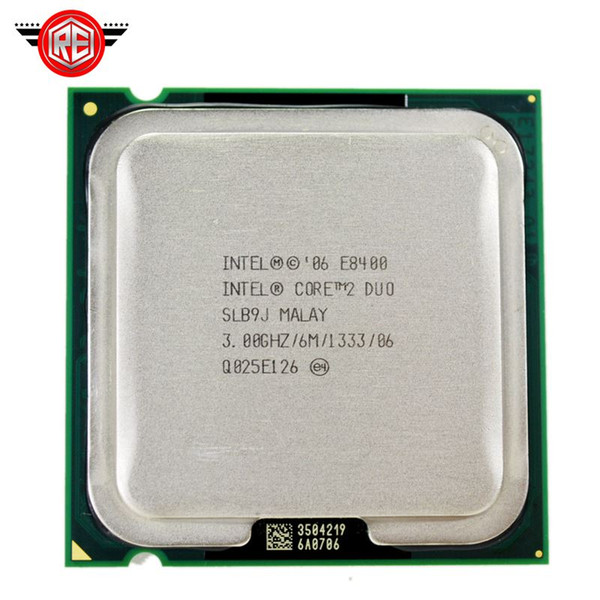 Intel Core 2 Duo E8400 Processor Dual-Core 3.0Ghz FSB1333MHz Socket 775 CPU