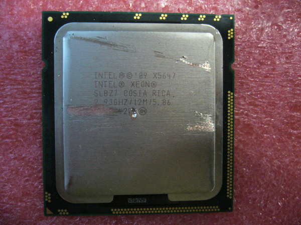 QTY 1x INTEL Quad-Cores CPU X5647 2.93GHZ/12MB 5.86GT/s QPI LGA1366 SLBZ7