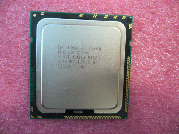 QTY 1x INTEL Quad-Cores Xeon CPU E5640 2.66GHZ/12MB LGA1366 SLBVC