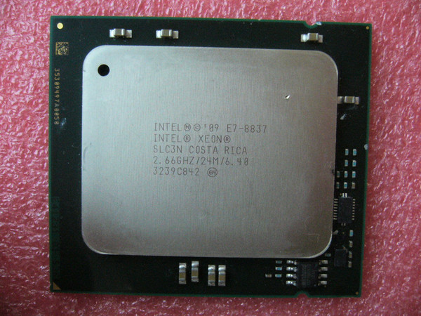 QTY 1x INTEL Eight-Cores CPU E7-8837 2.66GHZ/24MB/6.4 LGA1567 SLC3N