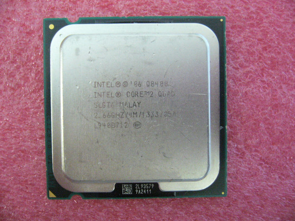 QTY 1x INTEL Core2 Quad Q8400 CPU 2.66GHz/4MB/1333Mhz LGA775 SLGT6