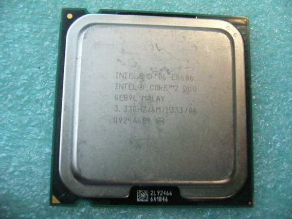 QTY 1x INTEL Core 2 Duo E8600 CPU 3.33GHz 6MB/1333Mhz LGA775 SLB9L